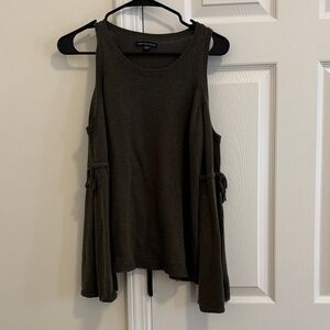 American Eagle Outfitters Dark Green Tank Top